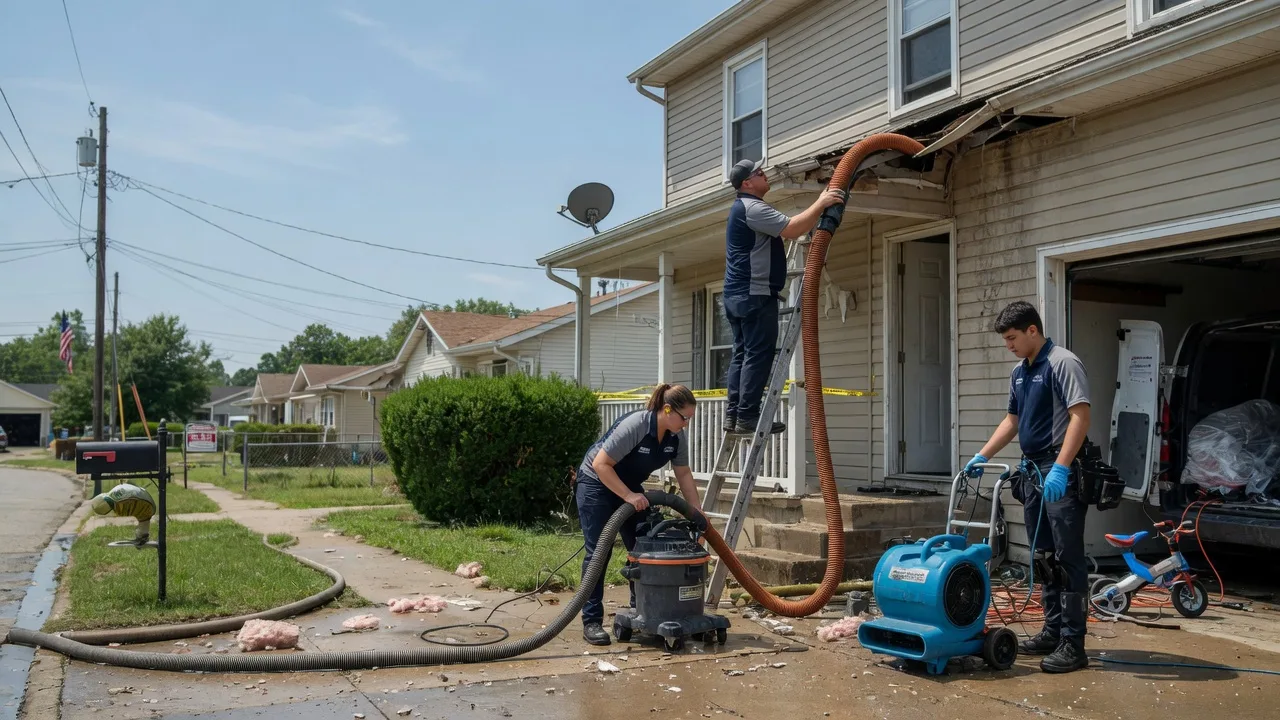 Water Damage Restoration in Great Cacapon, WV near me